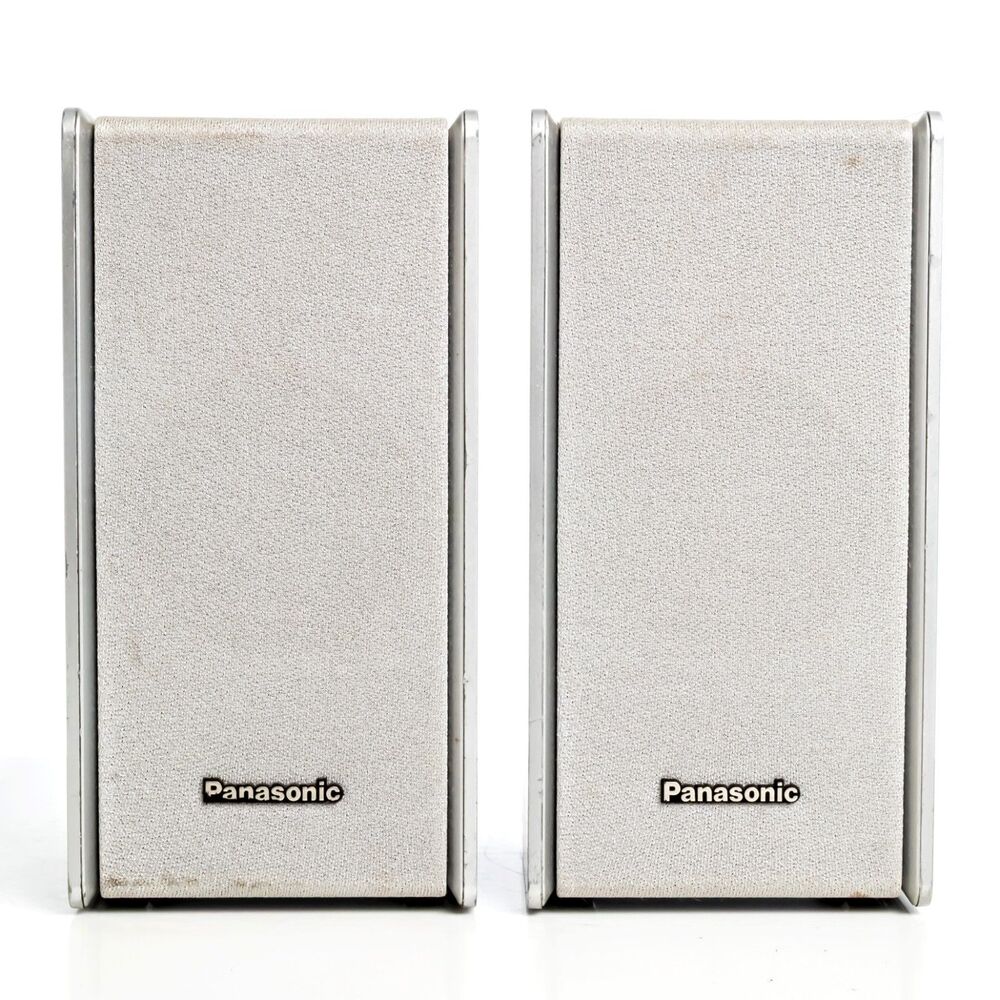 Panasonic SB-FS803A Stereo / Surround Sound Speakers Pair Tested / Works